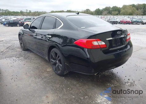 2012 Infiniti M37 z USA, uszkodzony, nr VIN JN1BY1AP3CM331951